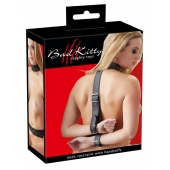 Фиксация на шею и запястья Bad Kitty Neck and Hand Restraints - Orion - купить с доставкой в Ульяновске