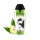 Интимный гель TOKO Pear   Exotic Green Tea с ароматом груши и зеленого чая - 165 мл. - Shunga - купить с доставкой в Ульяновске