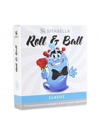 стимулирующий презерватив-насадка Roll   Ball Classic - Sitabella - купить с доставкой в Ульяновске