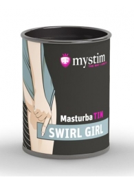 Компактный мастурбатор MasturbaTIN Swirl Girl - MyStim - в Ульяновске купить с доставкой