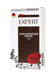 Гладкие презервативы Expert  Классическая опера  - 12 шт. - Expert - купить с доставкой в Ульяновске