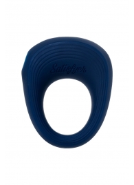 Синее эрекционное кольцо на пенис Satisfyer Ring 2 - Satisfyer - в Ульяновске купить с доставкой