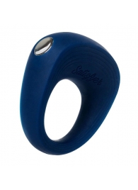 Синее эрекционное кольцо на пенис Satisfyer Ring 2 - Satisfyer - в Ульяновске купить с доставкой