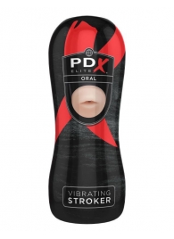 Мастурбатор-ротик Vibrating Oral Stroker - Pipedream - в Ульяновске купить с доставкой