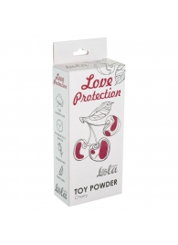 Пудра для игрушек Love Protection с ароматом вишни - 30 гр. - Lola Games - купить с доставкой в Ульяновске