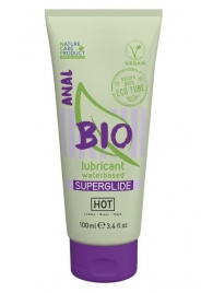 Интимный увлажняющий анальный гель BIO SuperGlide - 100 мл. - HOT - купить с доставкой в Ульяновске