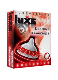 Презерватив LUXE  Exclusive   Красный Камикадзе  - 1 шт. - Luxe - купить с доставкой в Ульяновске