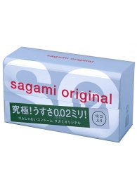 Ультратонкие презервативы Sagami Original - 12 шт. - Sagami - купить с доставкой в Ульяновске