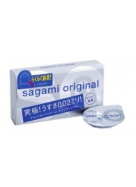 Ультратонкие презервативы Sagami Original QUICK - 6 шт. - Sagami - купить с доставкой в Ульяновске