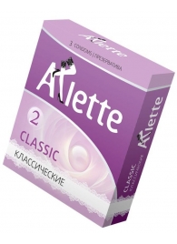 Классические презервативы Arlette Classic - 3 шт. - Arlette - купить с доставкой в Ульяновске