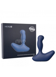 Синий вибромассажер простаты NEXUS REVO 2.0 с вращающейся головкой - Nexus Range - в Ульяновске купить с доставкой