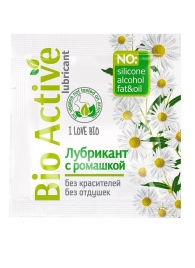 Пробник лубриканта на водной основе Bio Active - 3 гр. - Биоритм - купить с доставкой в Ульяновске