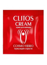 Пробник возбуждающего крема для женщин Clitos Cream - 1,5 гр. - Биоритм - купить с доставкой в Ульяновске