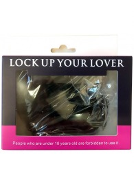 Черные меховые наручники Love с ключиками - Baile - купить с доставкой в Ульяновске