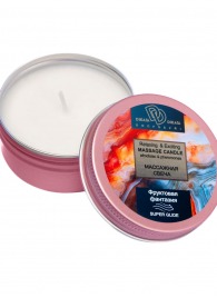 Массажная свеча  Фруктовая фантазия - БиоМед - купить с доставкой в Ульяновске