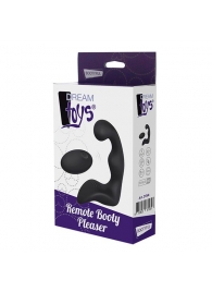 Черный вибромассажер простаты REMOTE BOOTY PLEASER - Dream Toys - в Ульяновске купить с доставкой