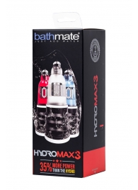 Красная гидропомпа HydroMAX3 - Bathmate - в Ульяновске купить с доставкой