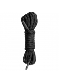 Черная веревка для бондажа Easytoys Bondage Rope - 5 м. - Easy toys - купить с доставкой в Ульяновске