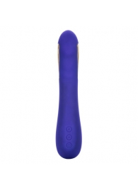 Фиолетовый вибратор с электростимуляцией Intimate E-Stimulator Petite Wand - 18,5 см. - California Exotic Novelties - купить с доставкой в Ульяновске