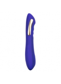 Фиолетовый вибратор с электростимуляцией Intimate E-Stimulator Petite Wand - 18,5 см. - California Exotic Novelties - купить с доставкой в Ульяновске