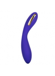 Фиолетовый вибратор с электростимуляцией Intimate E-Stimulator Wand - 21,5 см. - California Exotic Novelties - купить с доставкой в Ульяновске