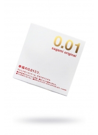 Супертонкий презерватив Sagami Original 0.01 - 1 шт. - Sagami - купить с доставкой в Ульяновске