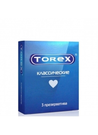 Гладкие презервативы Torex  Классические  - 3 шт. - Torex - купить с доставкой в Ульяновске