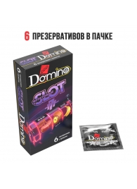 Ароматизированные презервативы DOMINO  Фруктовый слот  - 6 шт. - Domino - купить с доставкой в Ульяновске