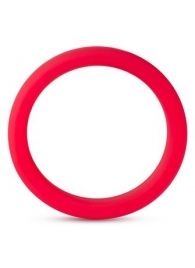 Красное эрекционное кольцо Silicone Go Pro Cock Ring - Blush Novelties - в Ульяновске купить с доставкой