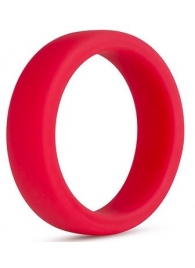 Красное эрекционное кольцо Silicone Go Pro Cock Ring - Blush Novelties - в Ульяновске купить с доставкой