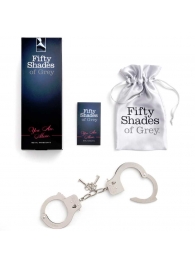 Металлические наручники Metal Handcuffs - Fifty Shades of Grey - купить с доставкой в Ульяновске