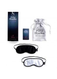 Набор из двух масок на глаза Soft Blindfold Twin Pack - Fifty Shades of Grey - купить с доставкой в Ульяновске