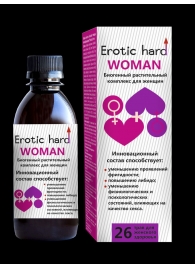 Женский биогенный концентрат для повышения либидо Erotic hard Woman - 250 мл. - Erotic Hard - купить с доставкой в Ульяновске