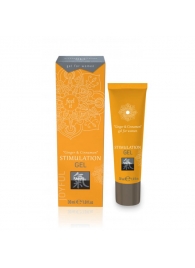 Возбуждающий интимный гель STIMULATION GEL Ginger   Cinnamon - 30 мл. - Shiatsu - купить с доставкой в Ульяновске