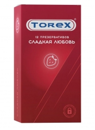 Презервативы Torex  Сладкая любовь  с ароматом клубники - 12 шт. - Torex - купить с доставкой в Ульяновске