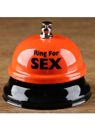 Настольный звонок RING FOR SEX - Сима-Ленд - купить с доставкой в Ульяновске