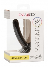 Черный анальный стимулятор Boundless 4.5” Slim Probe - 11,5 см. - California Exotic Novelties - купить с доставкой в Ульяновске