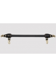 Черная распорка для ног Bound to You Faux Leather Spreader Bar - 50,8 см. - Fifty Shades of Grey - купить с доставкой в Ульяновске