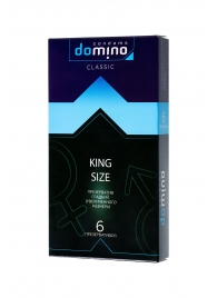Презервативы увеличенного размера DOMINO Classic King size - 6 шт. - Domino - купить с доставкой в Ульяновске