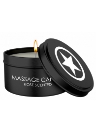 Массажная свеча с ароматом розы Massage Candle - Shots Media BV - купить с доставкой в Ульяновске