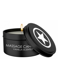 Массажная свеча с ароматом ванили Massage Candle - Shots Media BV - купить с доставкой в Ульяновске