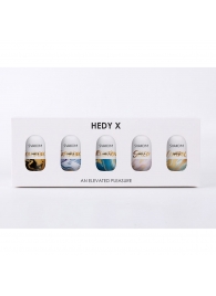 Набор из 5 мастурбаторов Hedy X5 Mixed - Svakom - в Ульяновске купить с доставкой