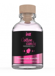 Массажный гель с согревающим эффектом Cotton Candy - 30 мл. - INTT - купить с доставкой в Ульяновске