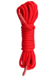 Красная веревка для связывания Nylon Rope - 5 м. - Easy toys - купить с доставкой в Ульяновске