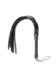 Черный флоггер Flogger Whip - 46 см. - Easy toys - купить с доставкой в Ульяновске