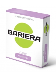 Классические презервативы Bariera Classic - 3 шт. - Bariera - купить с доставкой в Ульяновске