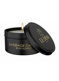 Массажная свеча с ароматом розы Massage Candle Rose Scented - 100 гр. - Shots Media BV - купить с доставкой в Ульяновске