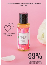 Массажное масло Pleasure Lab Delicate с ароматом пиона и пачули - 50 мл. - Pleasure Lab - купить с доставкой в Ульяновске