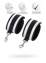 Серебристо-черные оковы Anonymo - ToyFa - купить с доставкой в Ульяновске