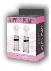 Вакуумные помпы для стимуляции сосков Nipple Pump - Erozon - купить с доставкой в Ульяновске